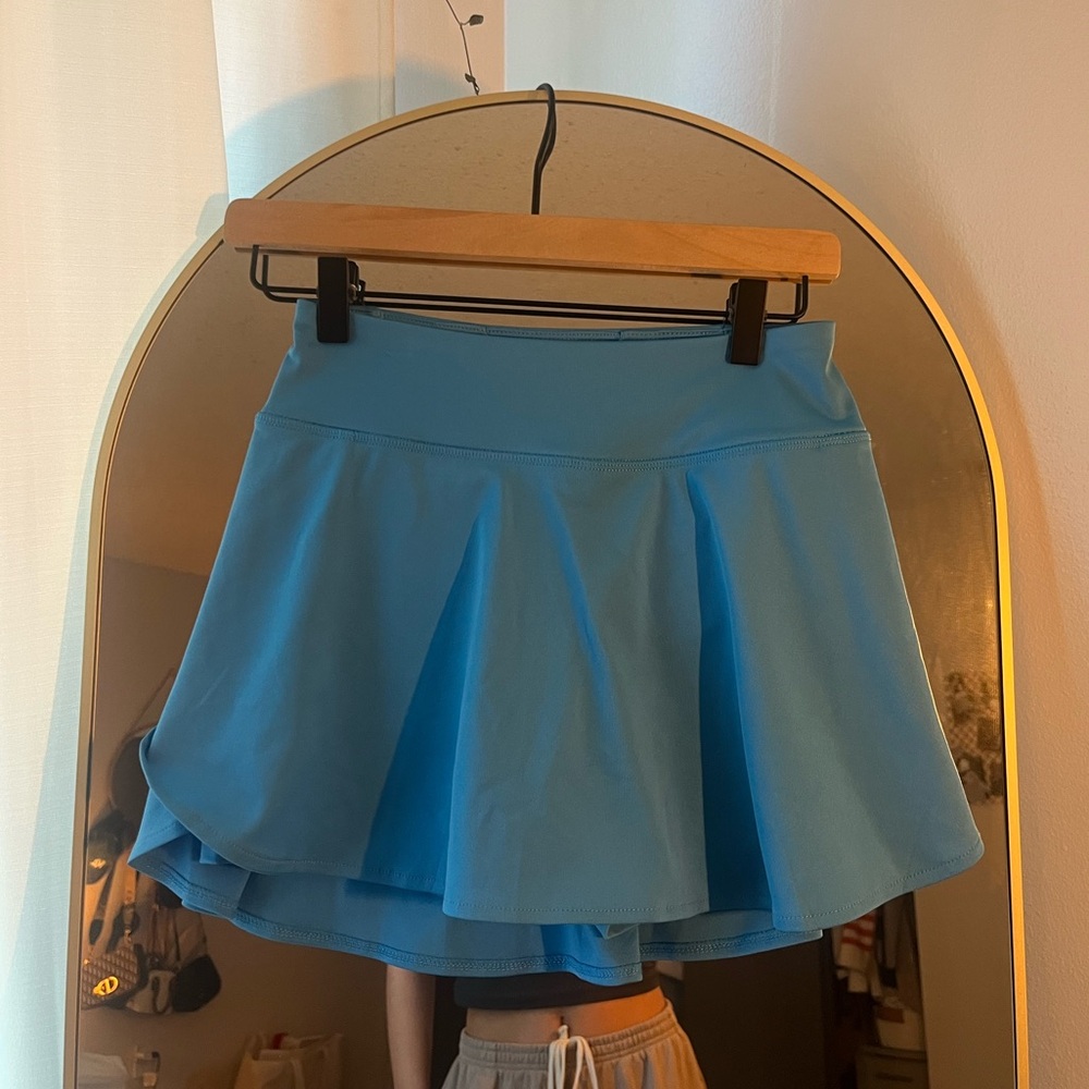 Blue Nicole Miller Tennis Skirt